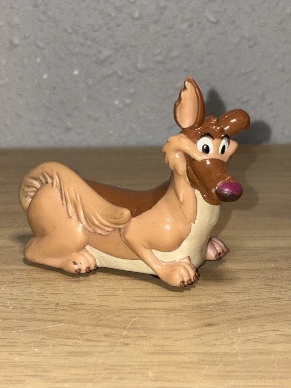1996 All Dogs Go To Heaven 2 Charlie B Barkin 3" Subway Pull & Go Action Figure