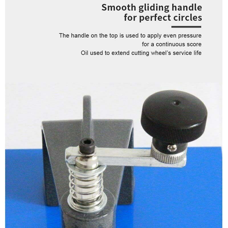 Lens Round Cutter Small Glass Circle Cutter Machine Easy Cutting Tool