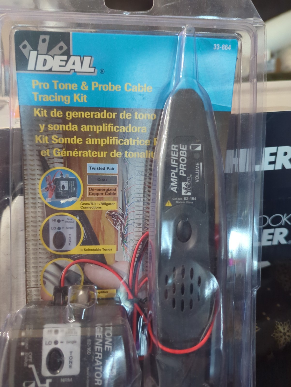 IDEAL 33-864 TONE GENERATOR & AMPLIFIER PROBE KIT