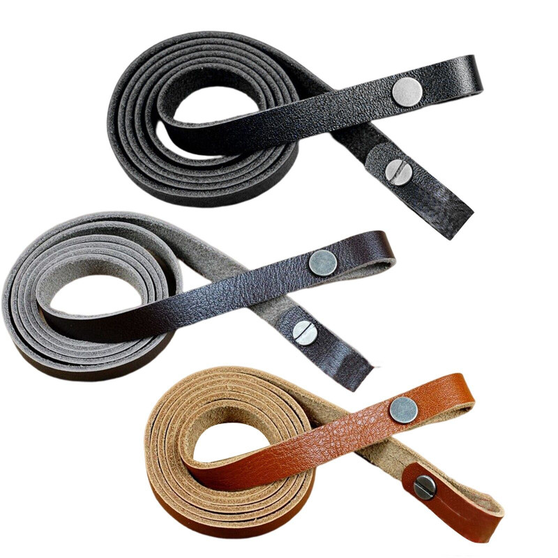 Genuine Leather Handmade Binocular DC Camera Shoulder Neck Case Strap Sling USAs
