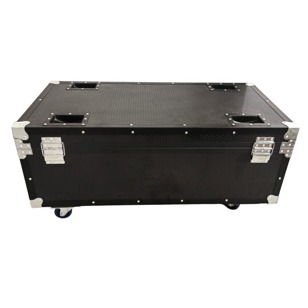 Flight Case with Wheels Pack 8pcs Indoor LED Par Light Empty Road Case US Stock