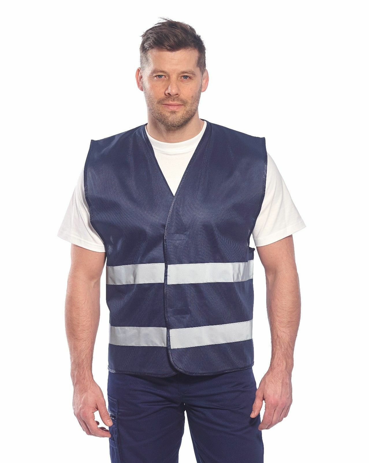 Portwest F474 Iona Lightweight Cooling Safety Vest with 2 Band Reflective Tape