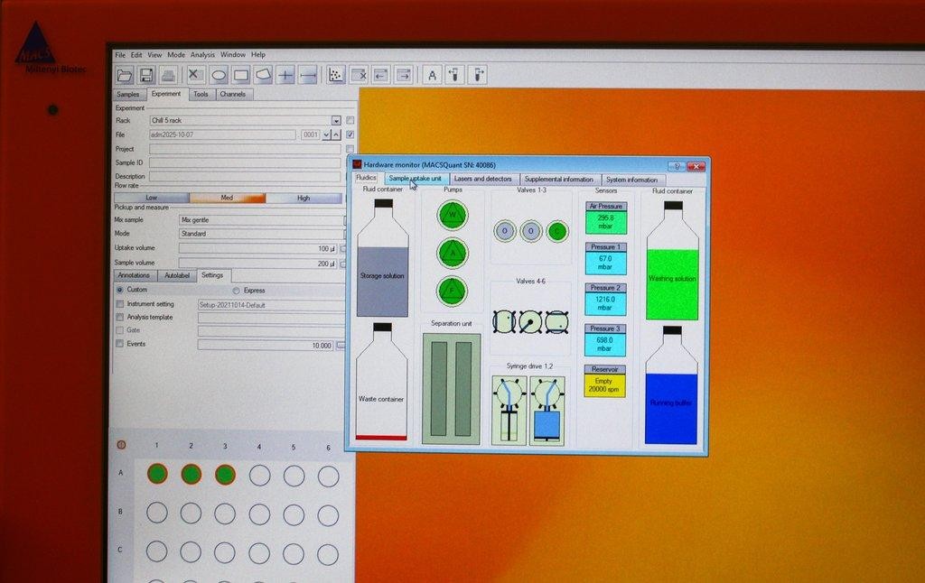 Macs Miltenyi Biotec MACSQuant Analyzer 16 Flow Cytometer, Good Con (3372913)