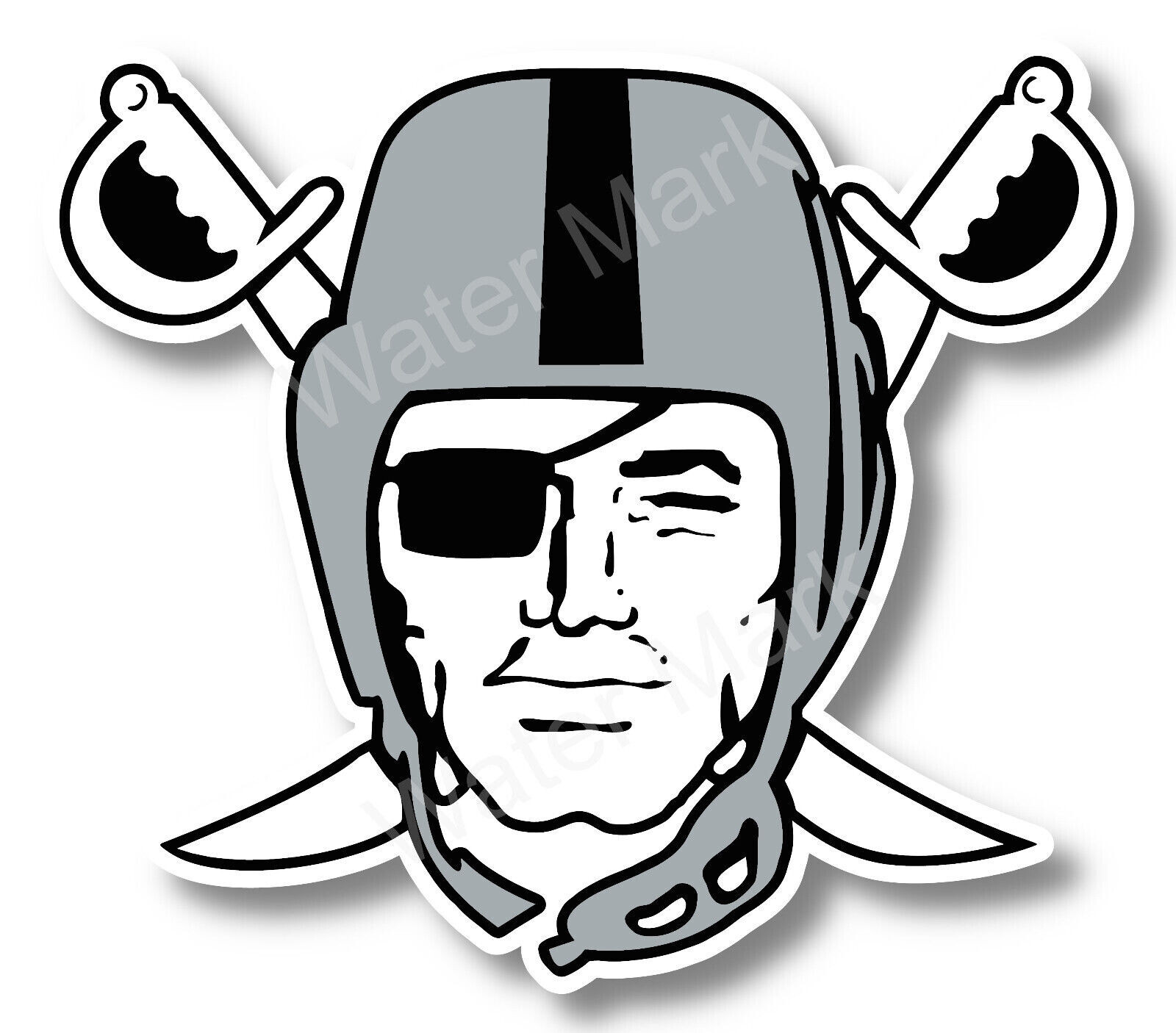 Las Vegas Raiders Logo Vinyl Sticker Decal Car Truck Windows football