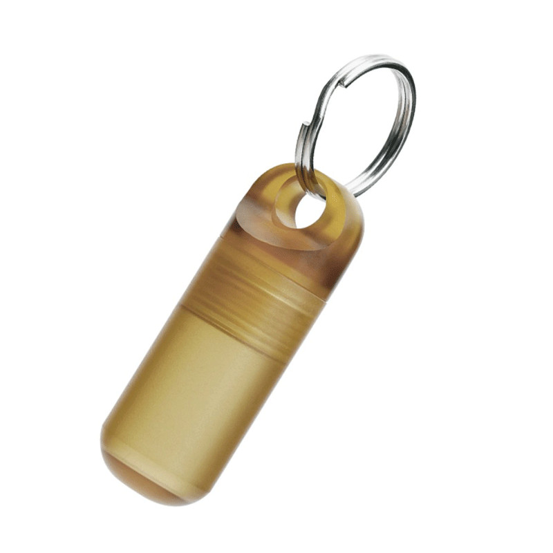 PEI ULTEM Pocket Waterproof Pill Case Holder Organizer Box Container Keychain