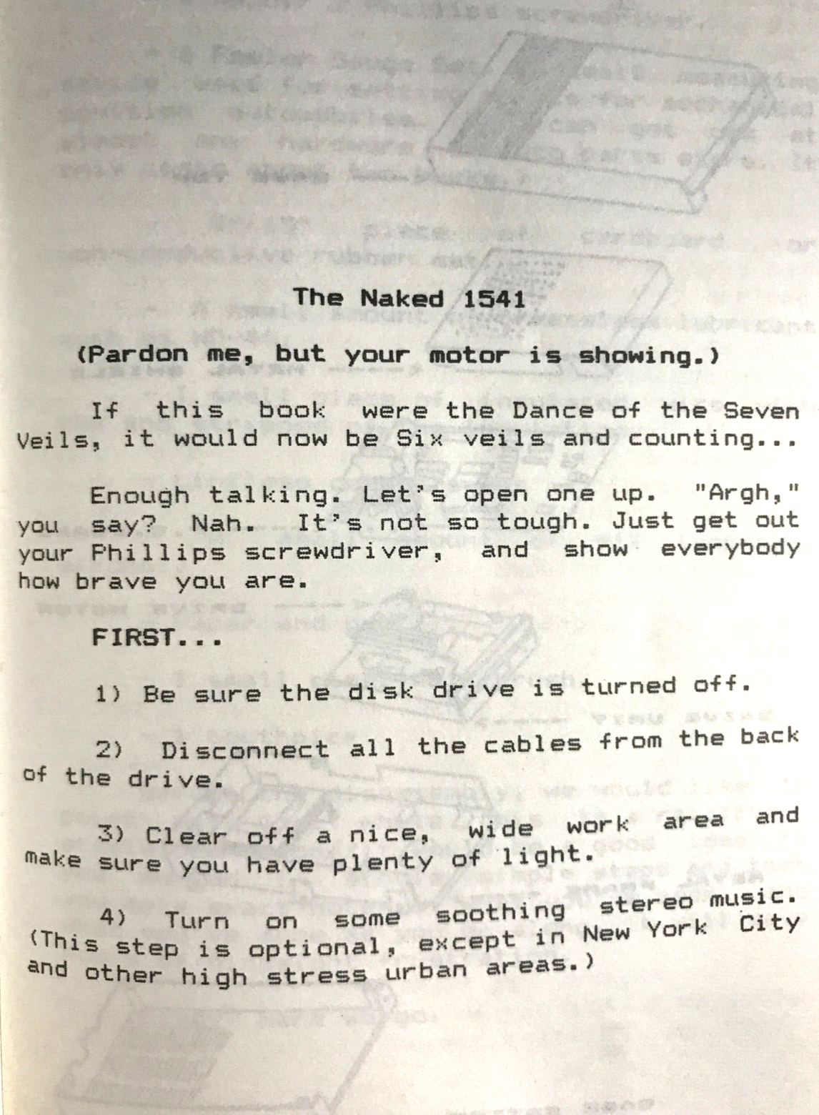 The 1541 Revealed by Write Protect Publishing about Commodore 64 Disk Drive 1985