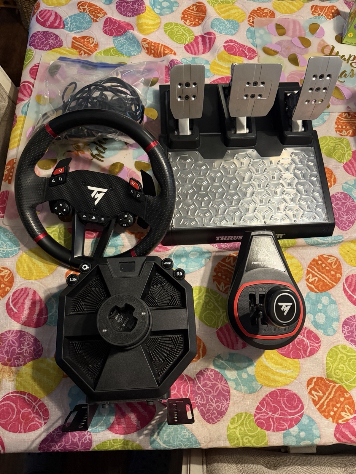 Thrustmaster T598 comes with T-LCM Pedals and TH8S Shifter