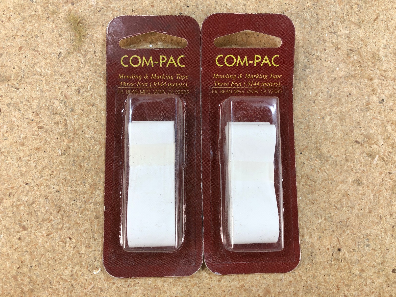 (2PK) US Military Uniform COM-PAC Iron On Clothing Marking Tape USMC
