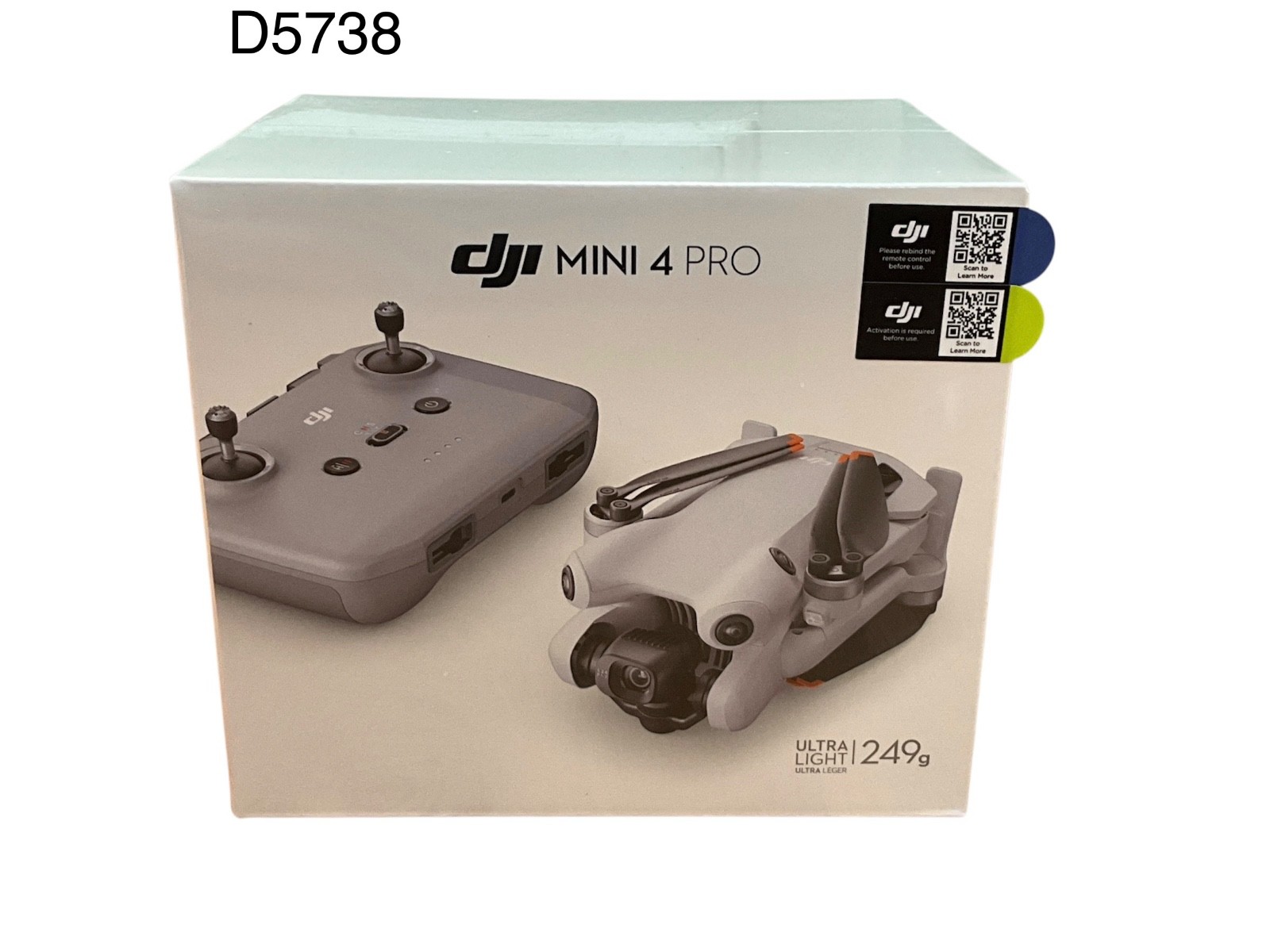 DJI Mini 4 Pro Camera Drone Only (Replacement For Lost/Crashed Aircraft)NEW-SEAL