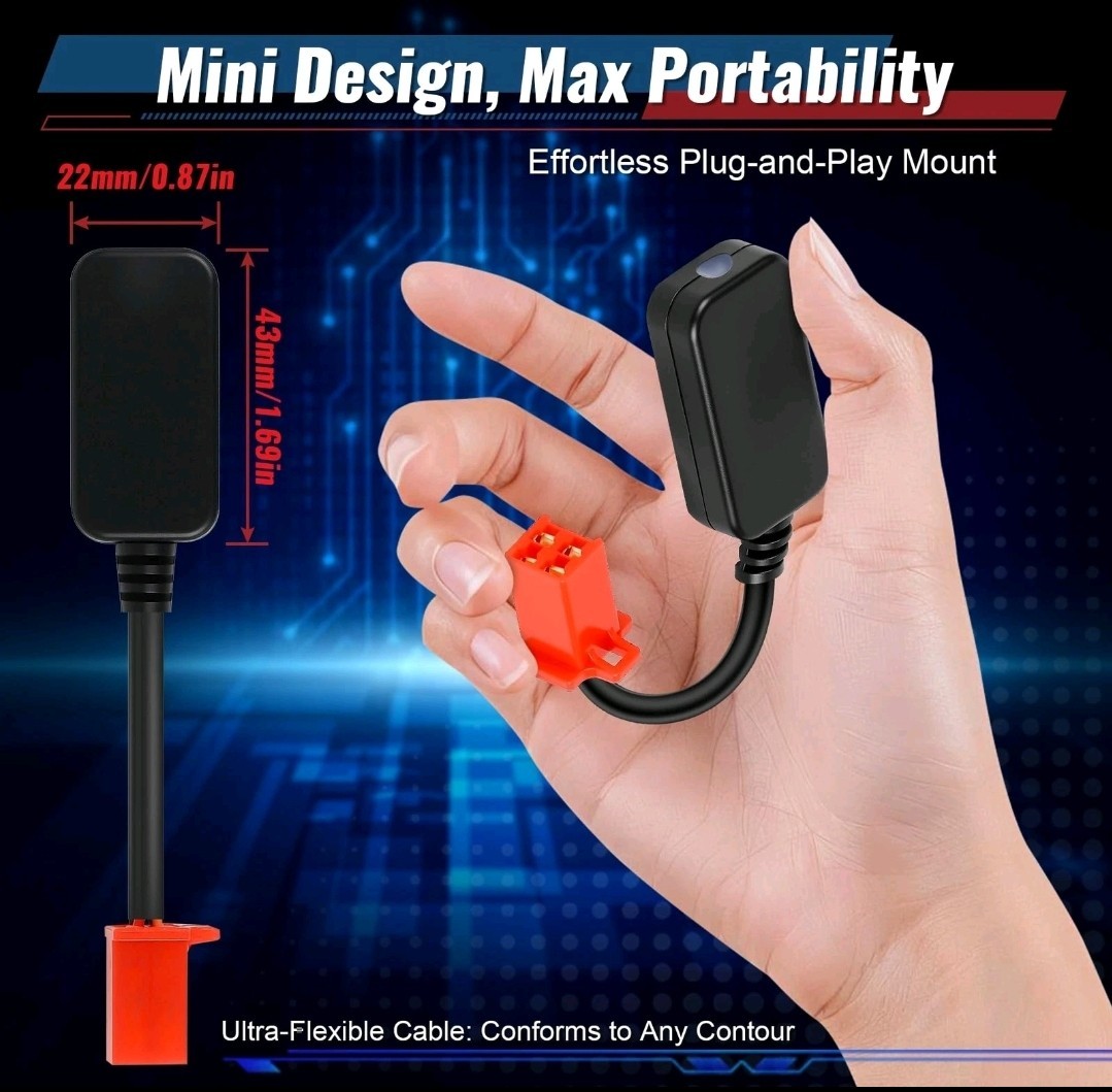 Bluetooth Dongle/Adapter for Ebike with Fardriver Controller Programming Modu...