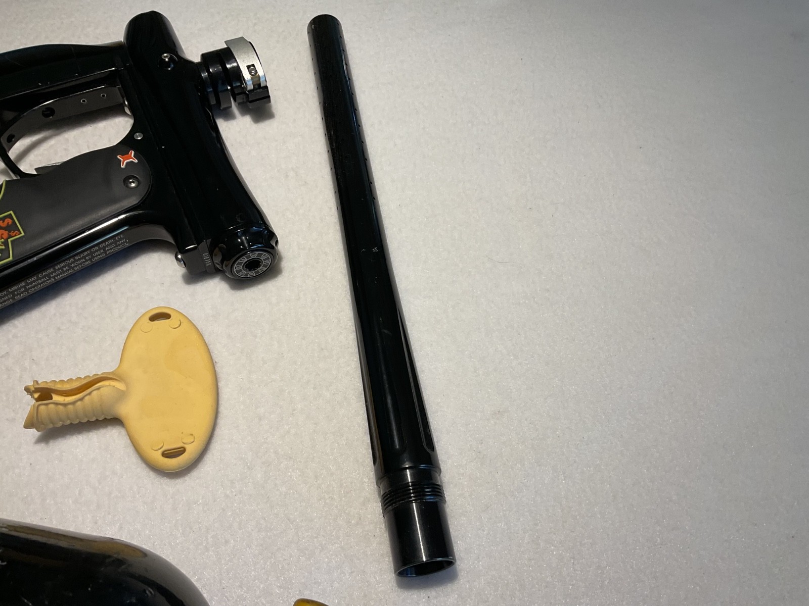 Empire Invert Mini Paintball Gun With Contract Killer Graphic Grip Untested