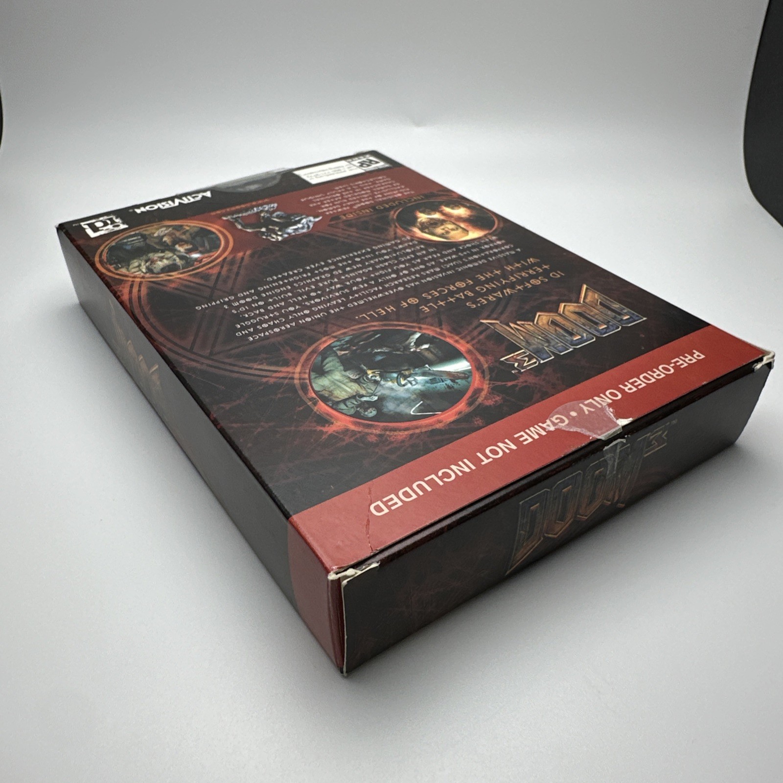 Doom 3 Pre-Order Box Only for PC (No Game or Extras)