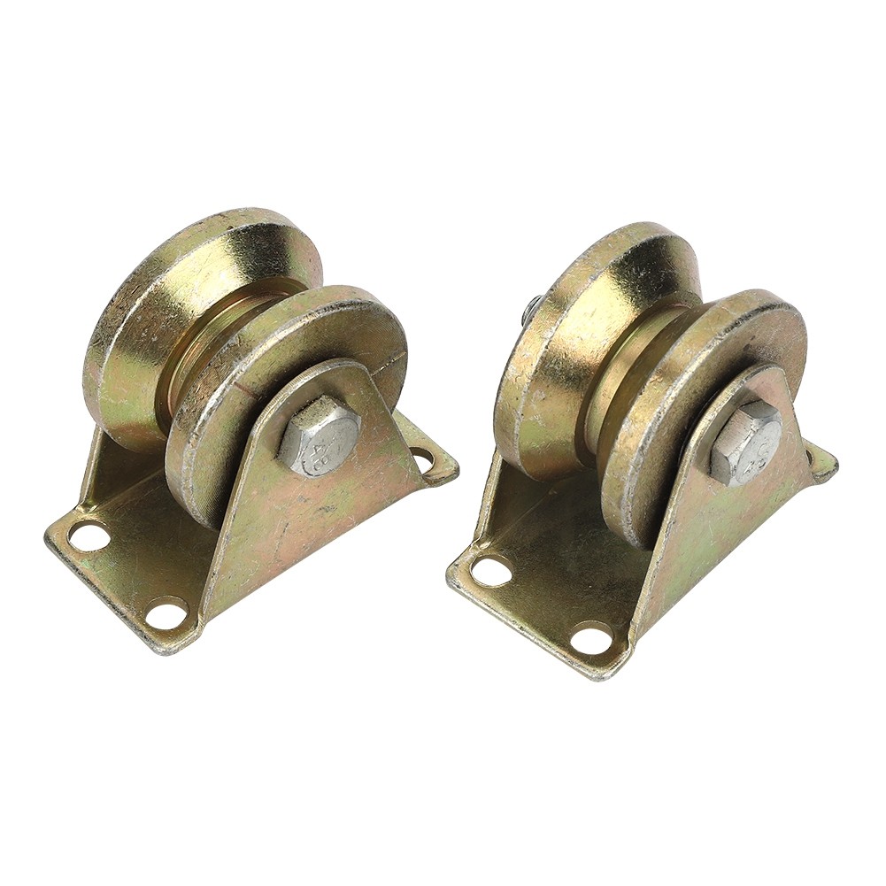 2PCS Sliding Gate Roller Replacement Smooth Operation For Various Gates