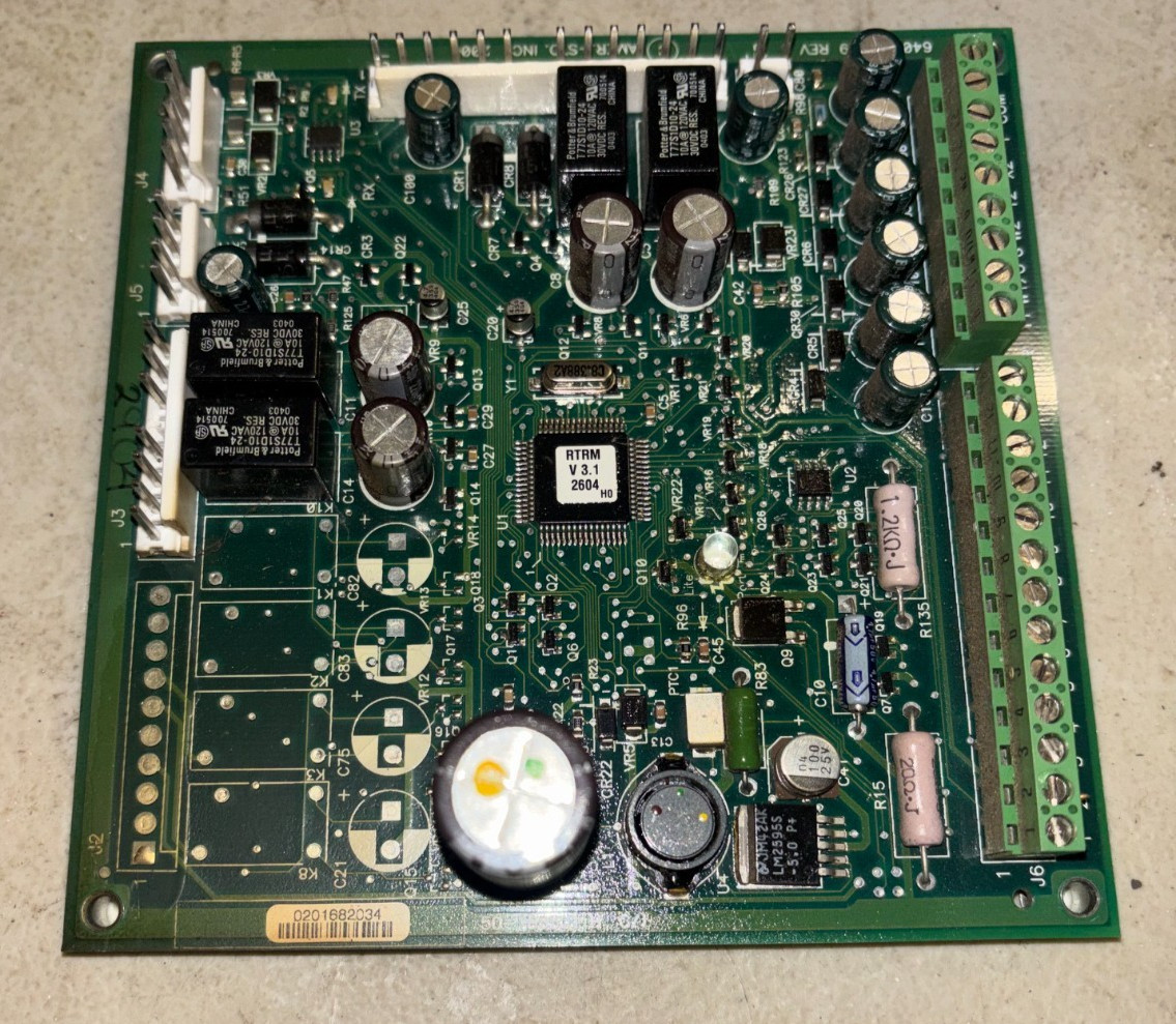 Trane RTRM X13650865-03 6200-0123-02 6400-1079 Rev C Control Circuit Board V3.0