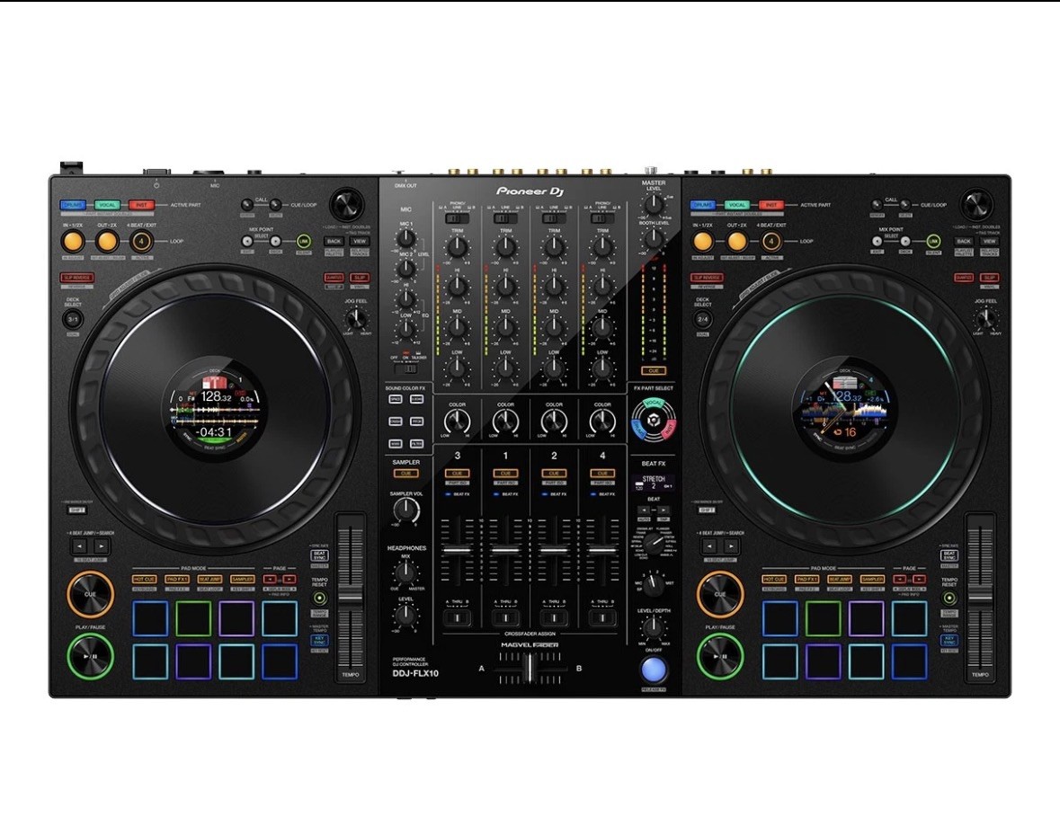 Pioneer DJ DDJ-FLX10 4-Channel DJ Controller for Serato Pro / Rekordbox