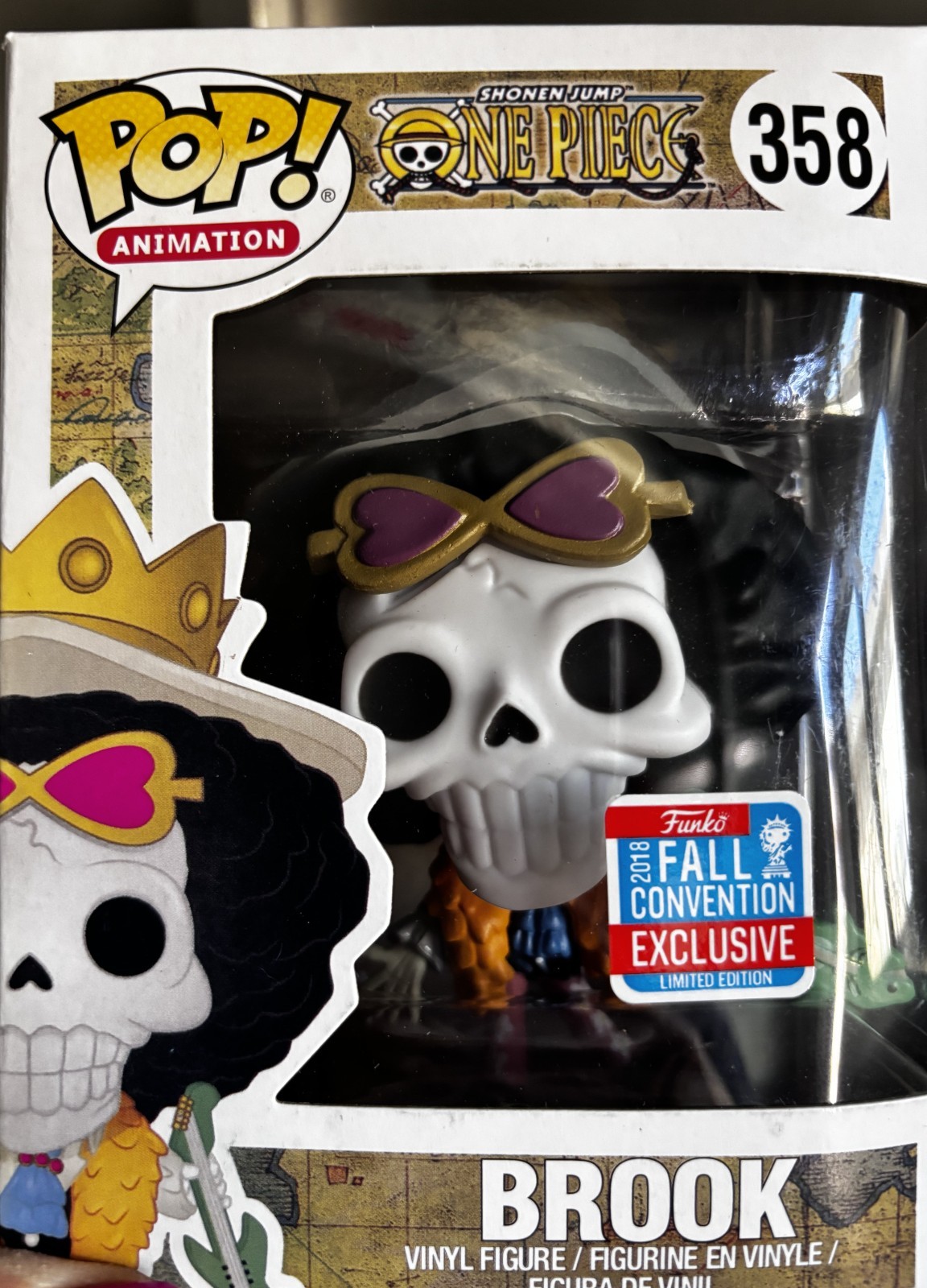 Brook #358 KO Replica Figure – One Piece – Display Collectible  Great Condition
