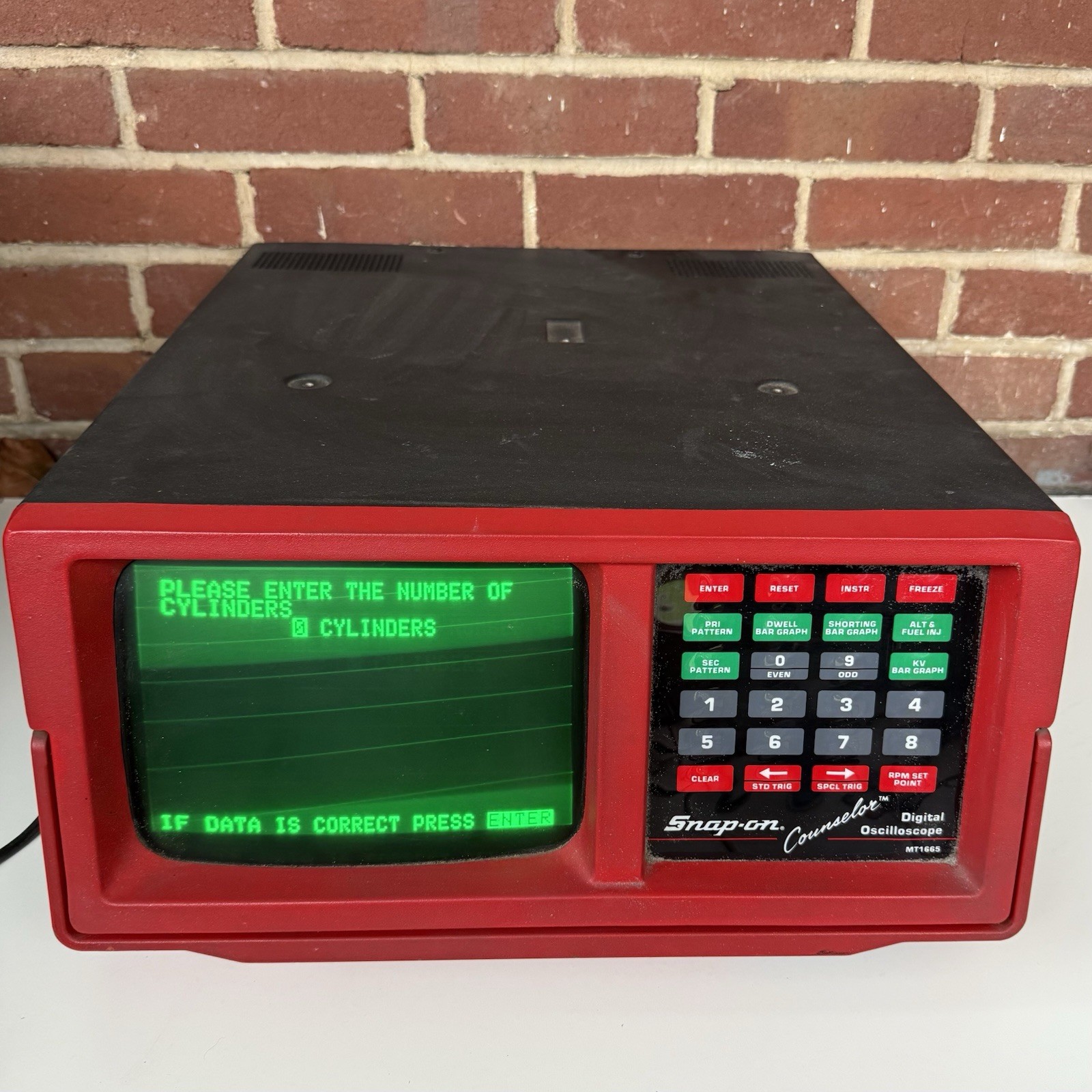 Snap-on MT1665 Counselor Digital Automotive Oscilloscope & Engine Analyzer