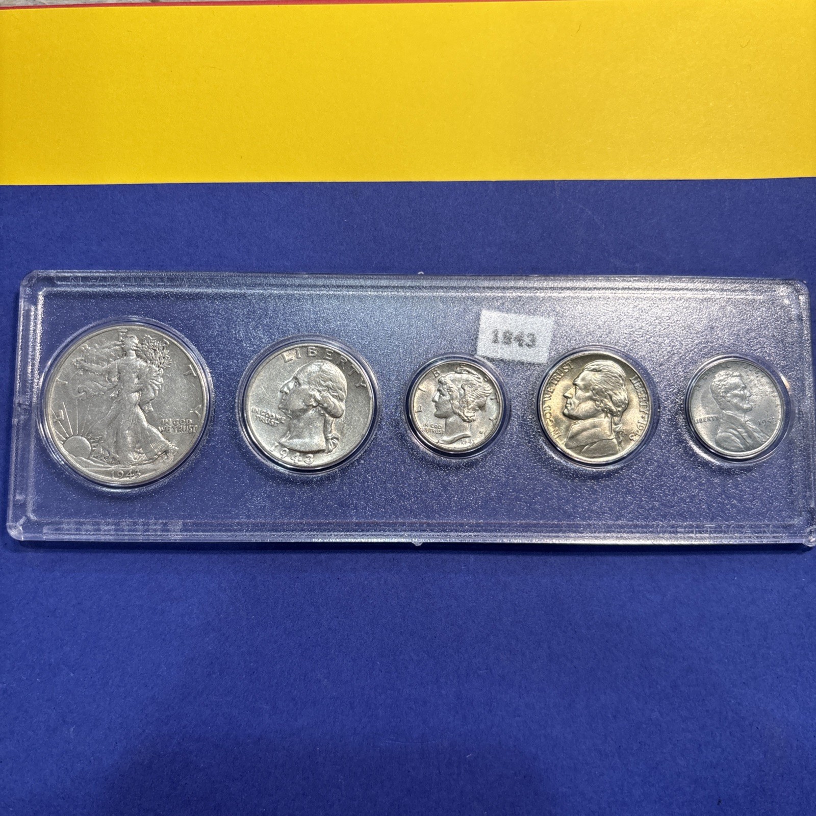1943 US Silver Coin Mint Set Affordable Great Gift - Unique Present & Investment