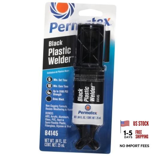 84145 Permapoxy Black Plastic Weld - 0.84 fl. oz. 0.84 fl. Ounce