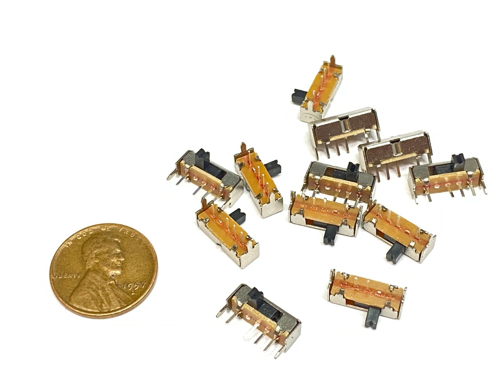 25 Pieces SK-13D07vg3 Slide switch 1p3t 4 Pin SWITCHES Tactile PCB vg E18