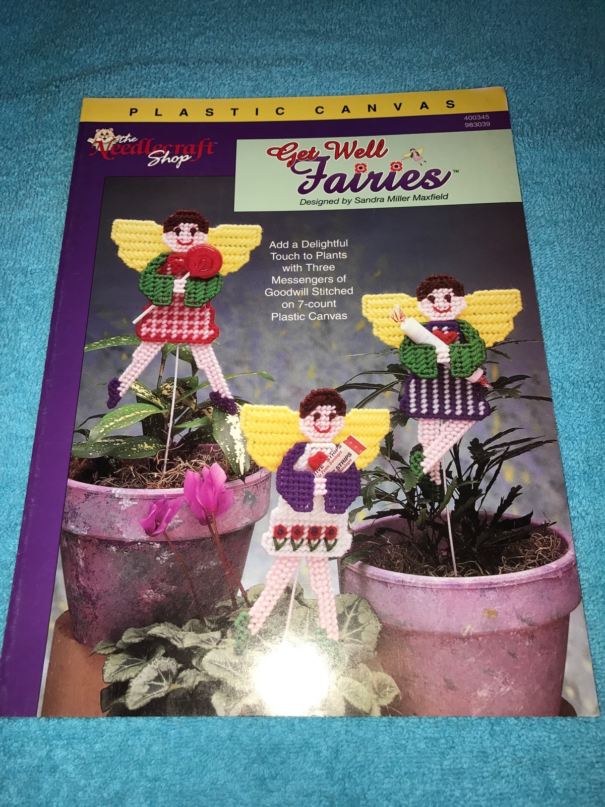 The Needlecraft Shop Plastic Canvas Get Well Fairies Sandra Miller Maxfield