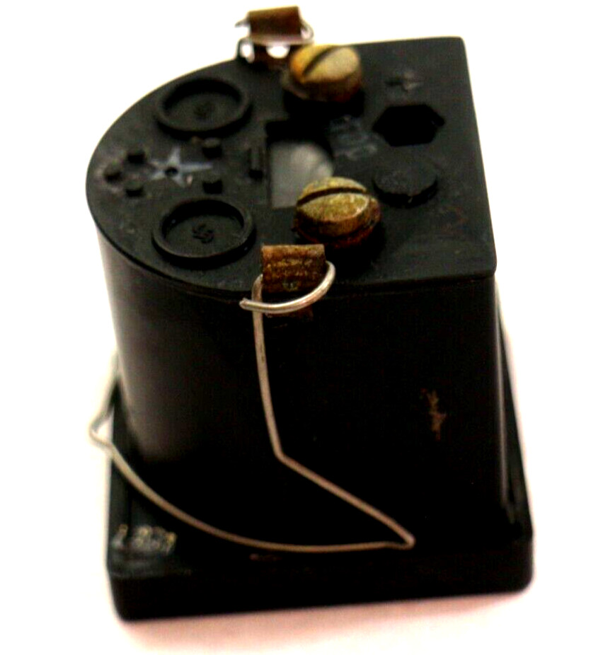 Vintage DC voltmeter MicroAmpere 0-60 Bakelite Case SH Sverdlovsk Instrument