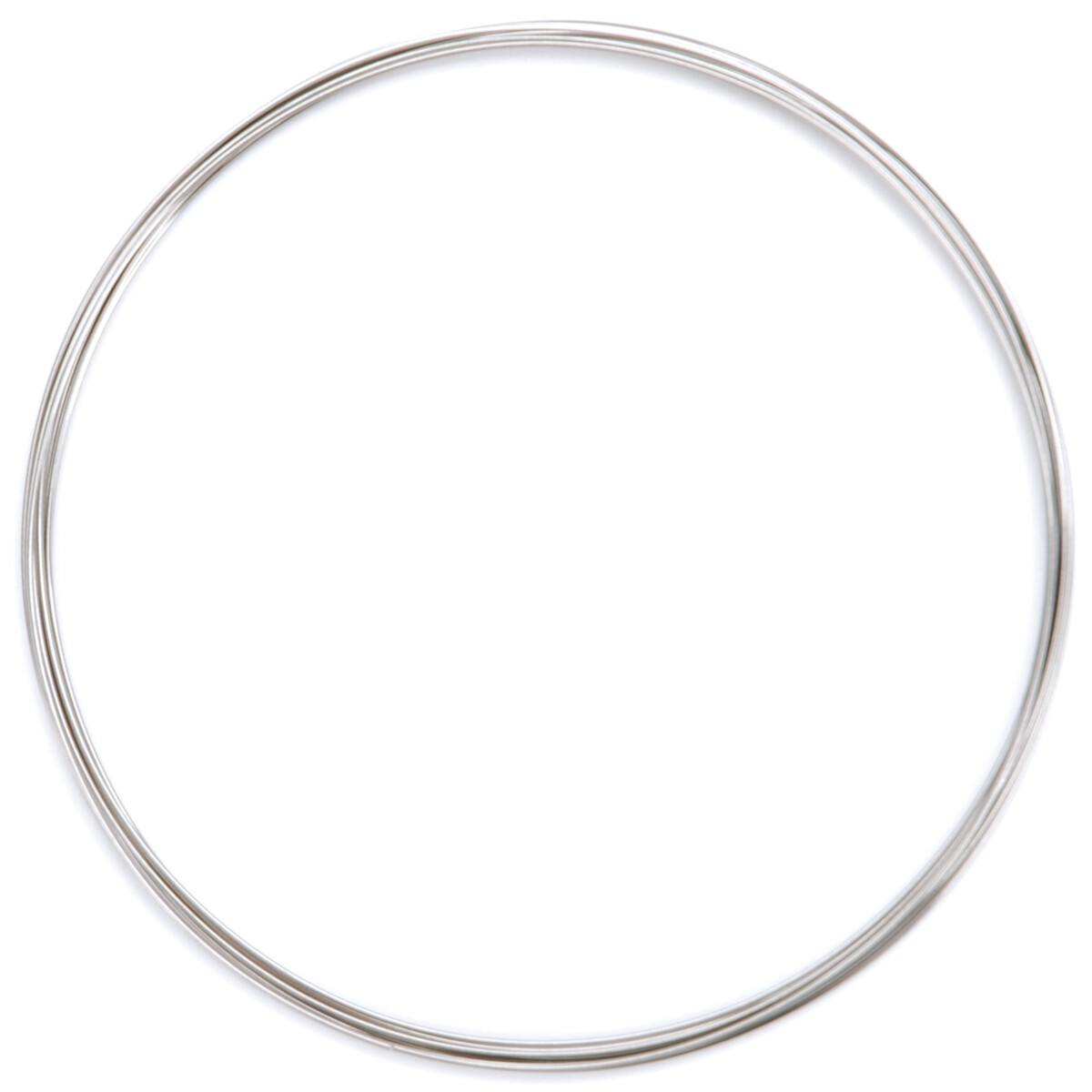 Remembrance Memory Wire Necklace .62mm .25oz Bright - 9 Coils