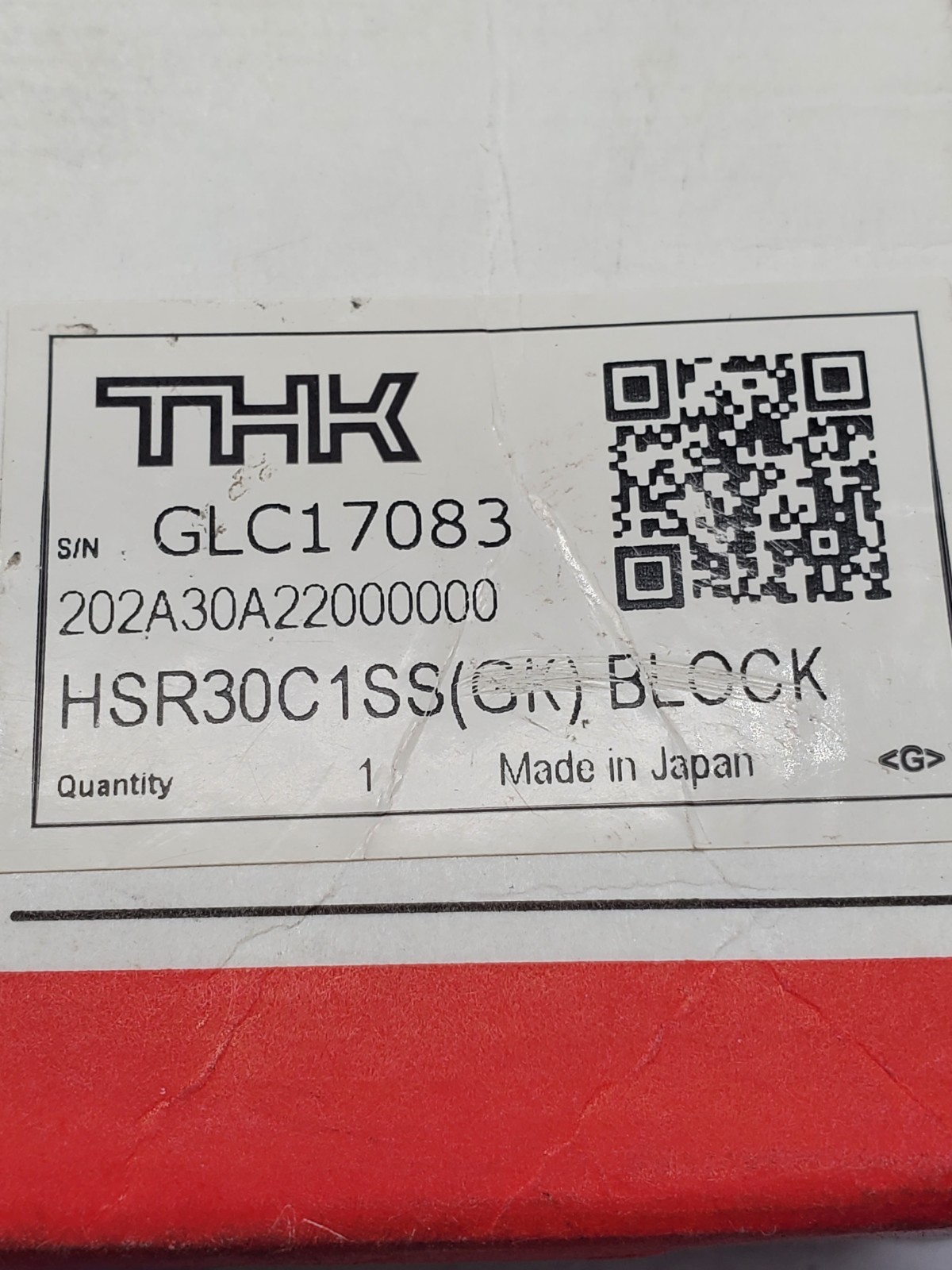 NEW THK 202A30A22000000 Linear Guide Block
