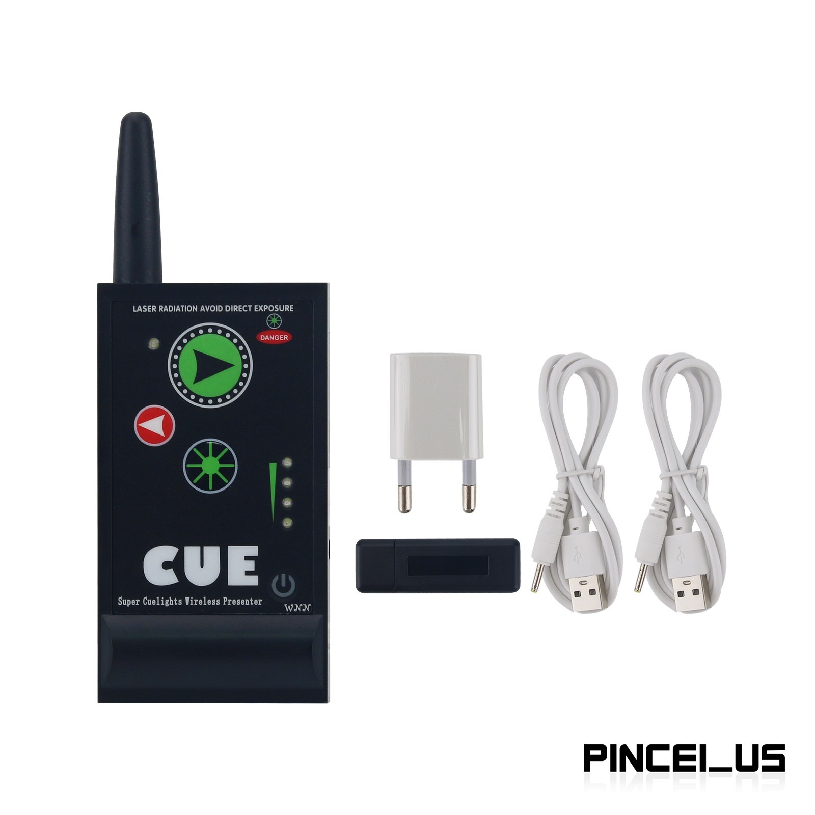 Super Cuelights Mini-u 433MHz Presentation Controller Support for MACOS/Windows