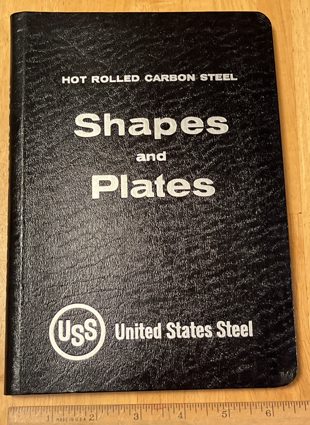 1960 Vintage Hot Rolled Carbon Steel Shapes and Plates Book-United States Steel