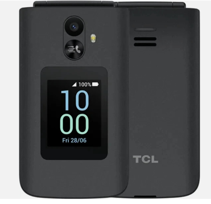 TCL Flip 3 4G LTE 16GB 5MP Basic Flip Phone for "Tracfone" Only (T435D)
