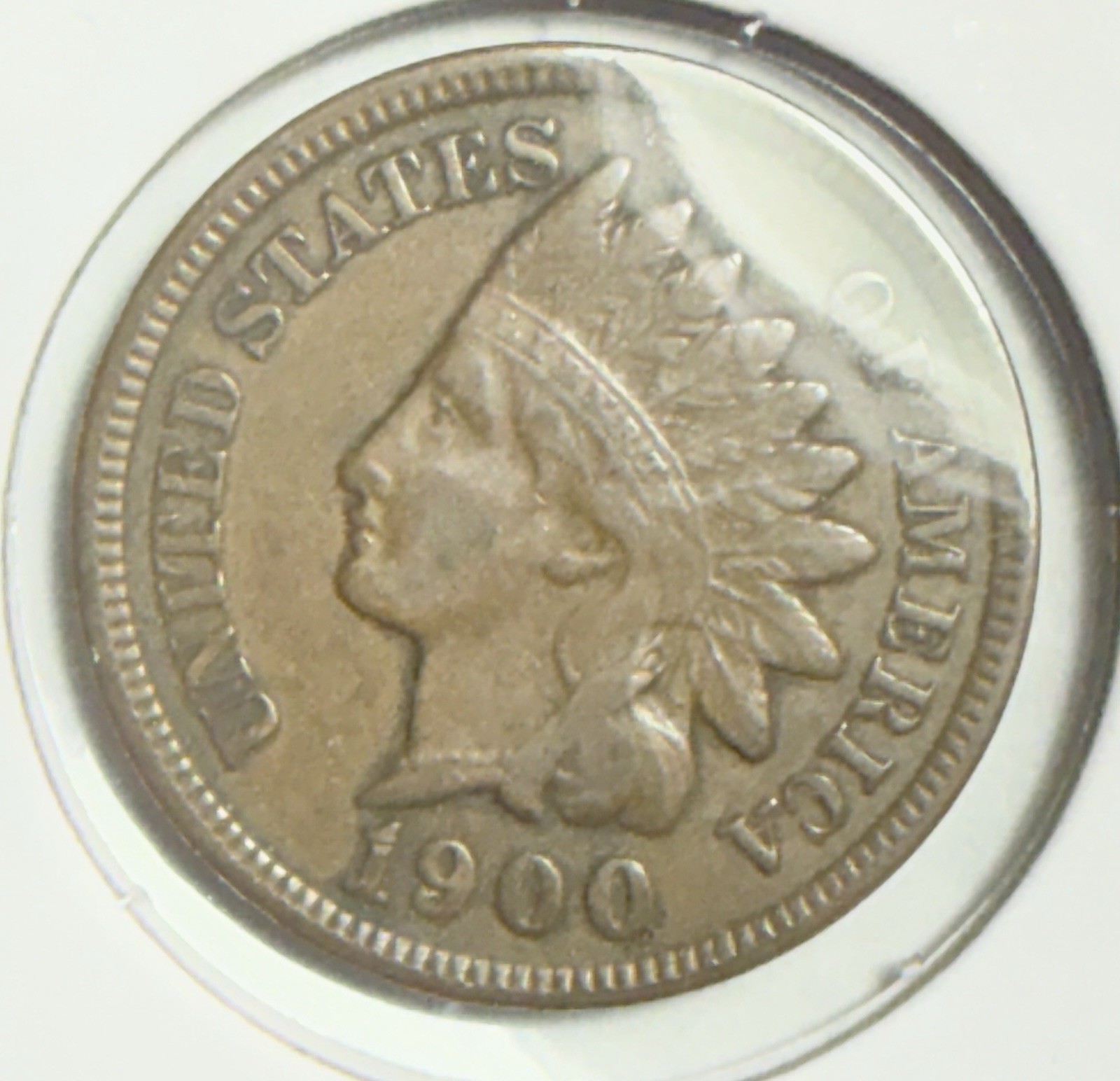 1900 Indian Head Cent Penny - (2-13)