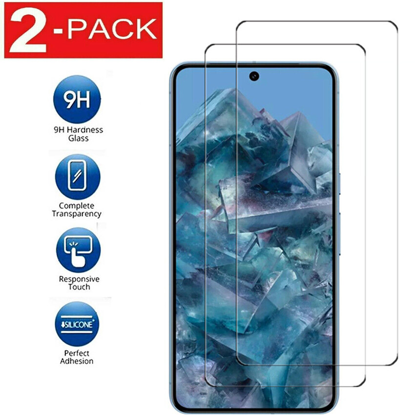 2x Tempered Glass Screen Protector For Google Pixel  8 /8Pro /8a