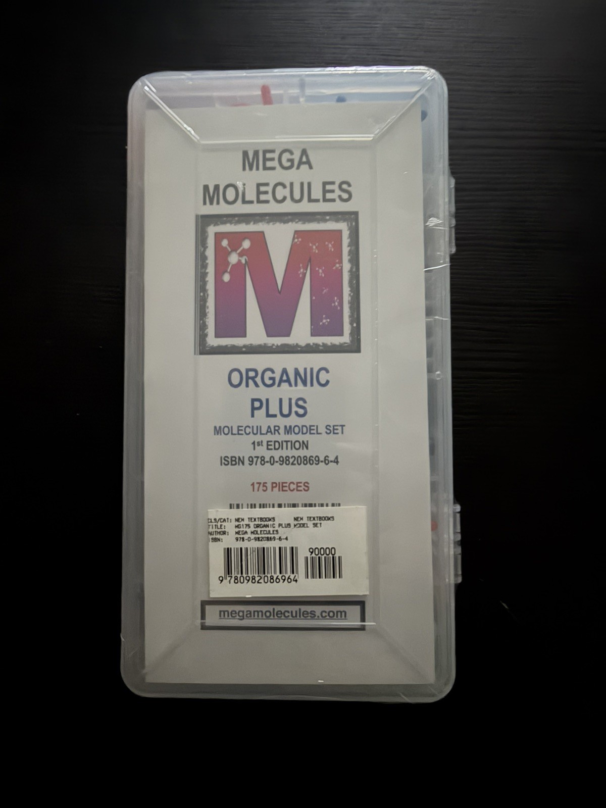 MEGA MOLECULES Organic Plus Molecular Model Set 1st Edition 175 Pieces