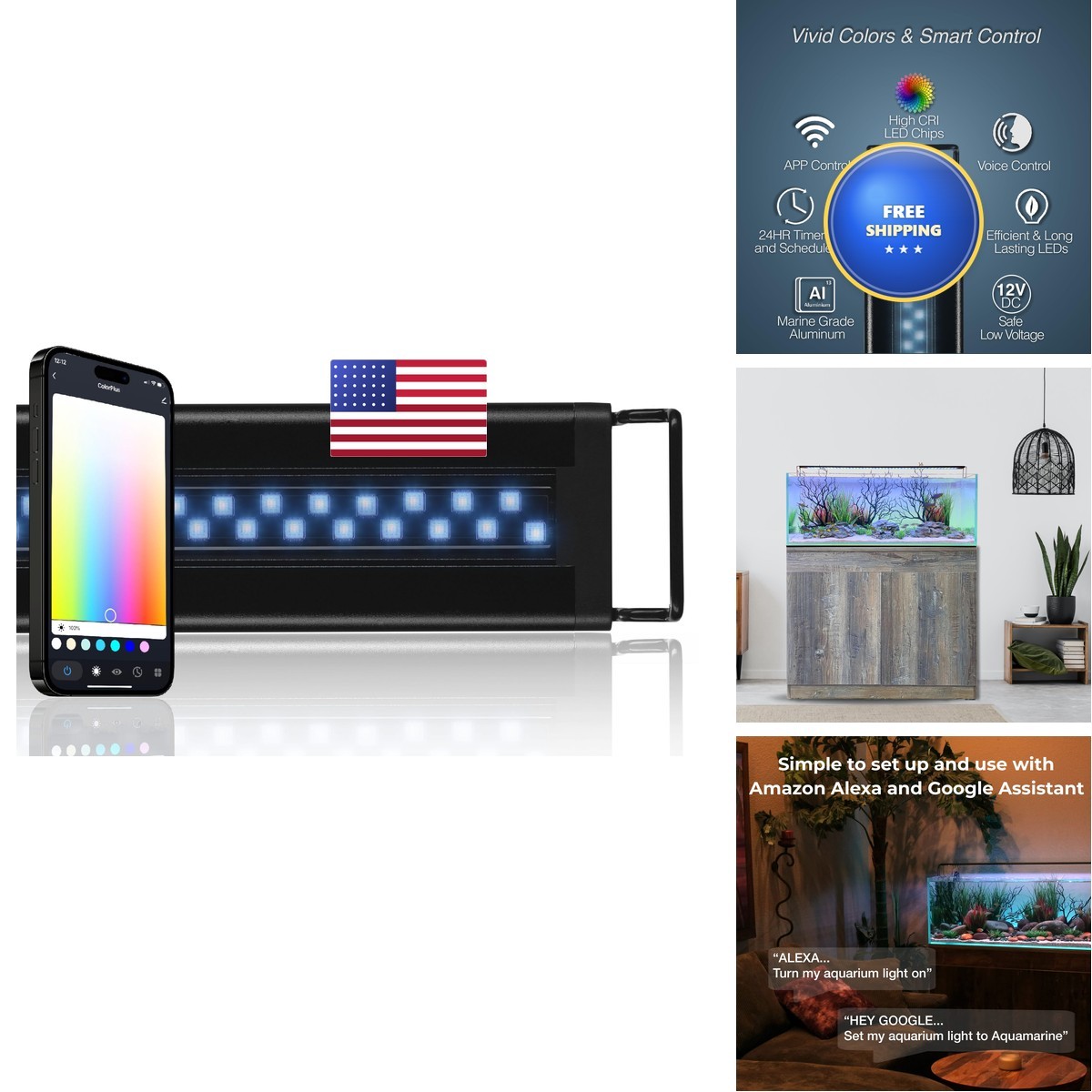 Current Usa Colorplus Smart Freshwater Led Light App And Voice Home Vivid