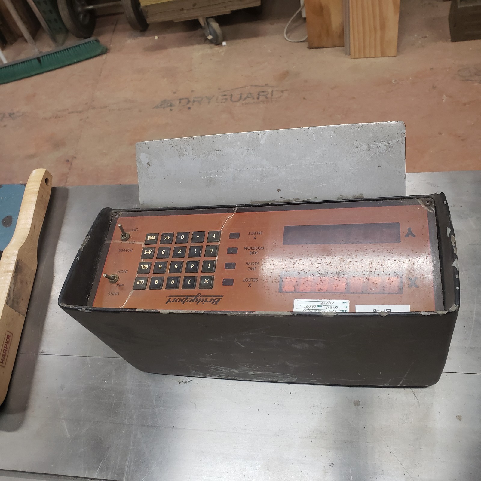 DRO For Bridgeport Milling Machine Computer Bridgeport Textron
