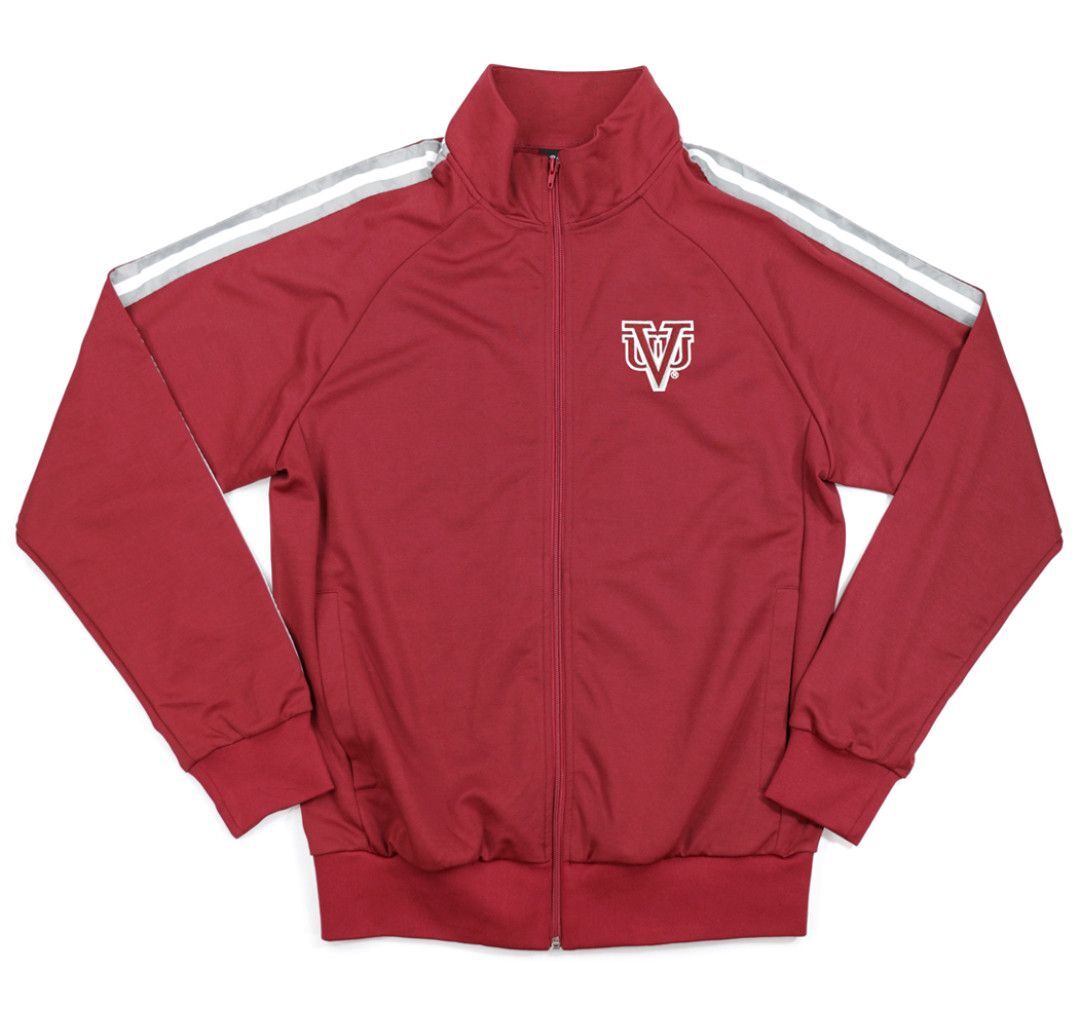 Virginia Union University M6 Jogging Top Jacket Maroon