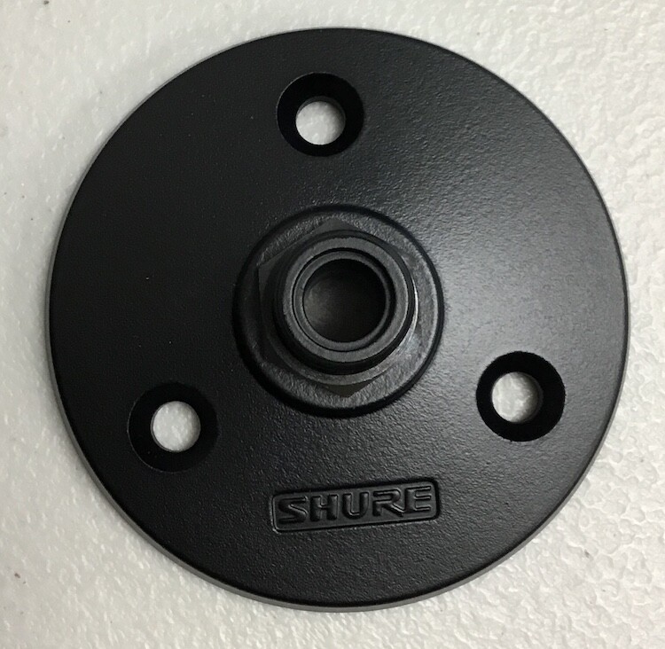 Shure A13HDB Black Heavy Duty Microphone Mounting Flange