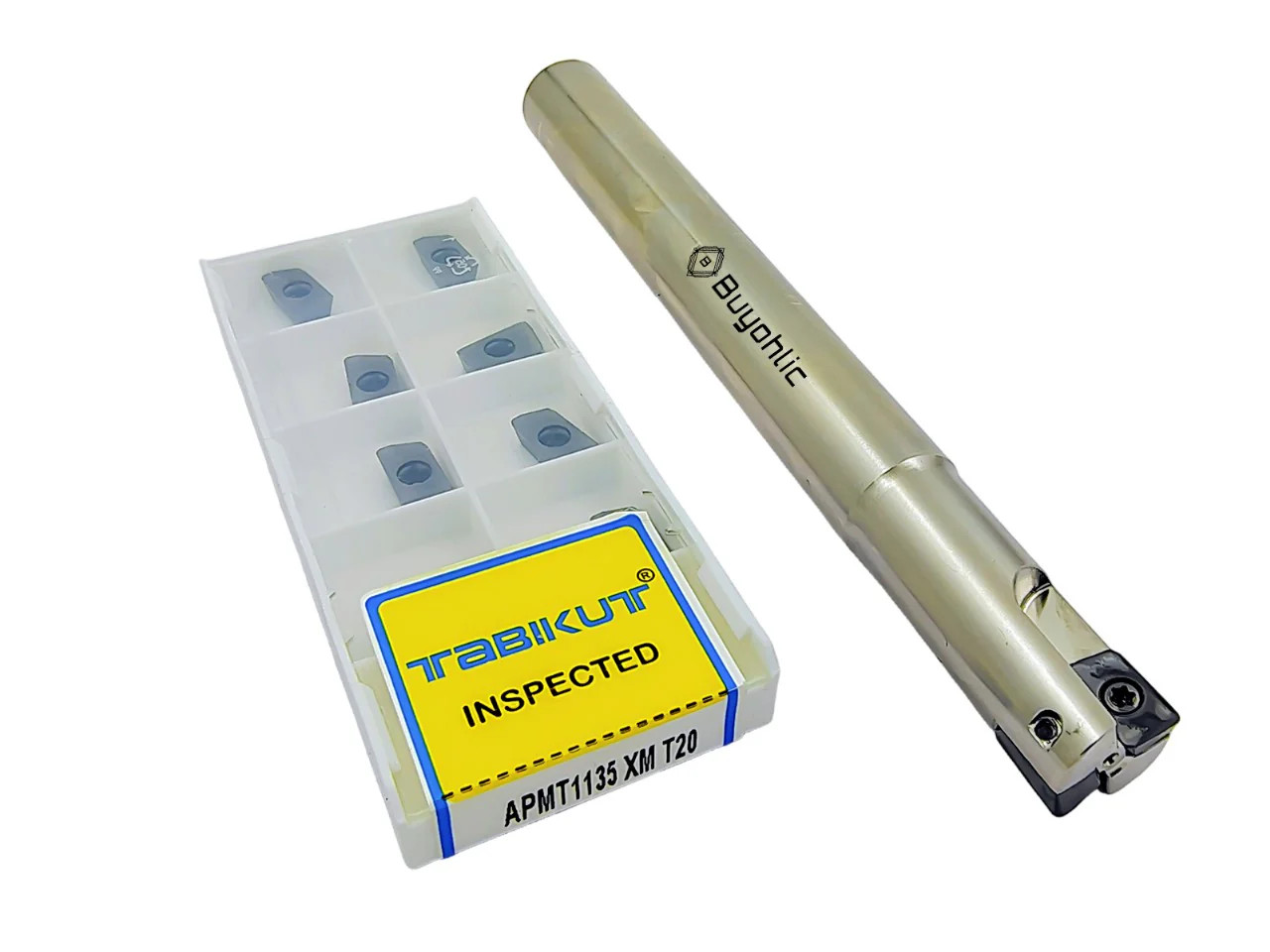 Indexable Insert Endmill 20MM II 2 Pocket II 10 Pcs JDMT1003 Carbide Inserts