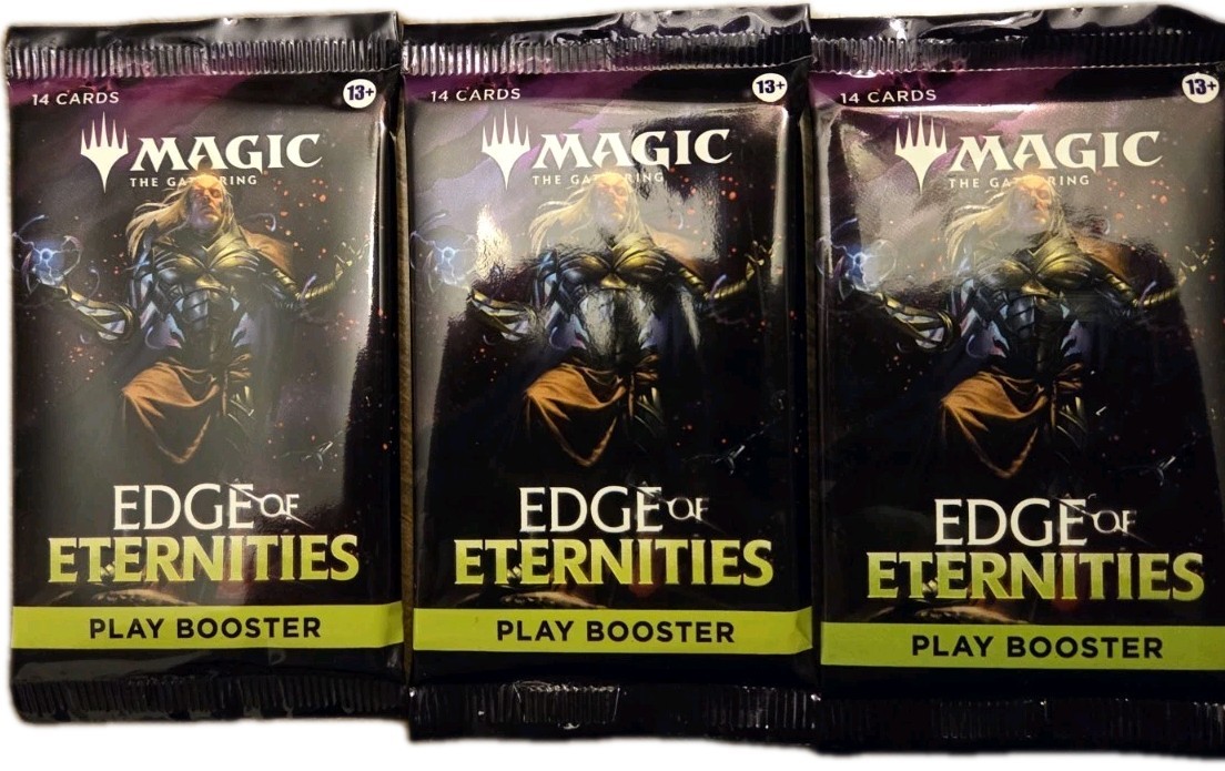 3 (Three) - Edge of Eternities Magic the Gathering Play Booster mtg quantum