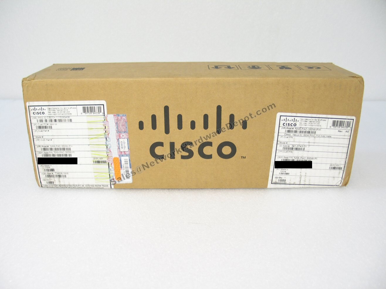 Cisco NXA-PAC-350W-PI 350W Nexus AC Power Supply Port Side Intake *NEW IN BOX*