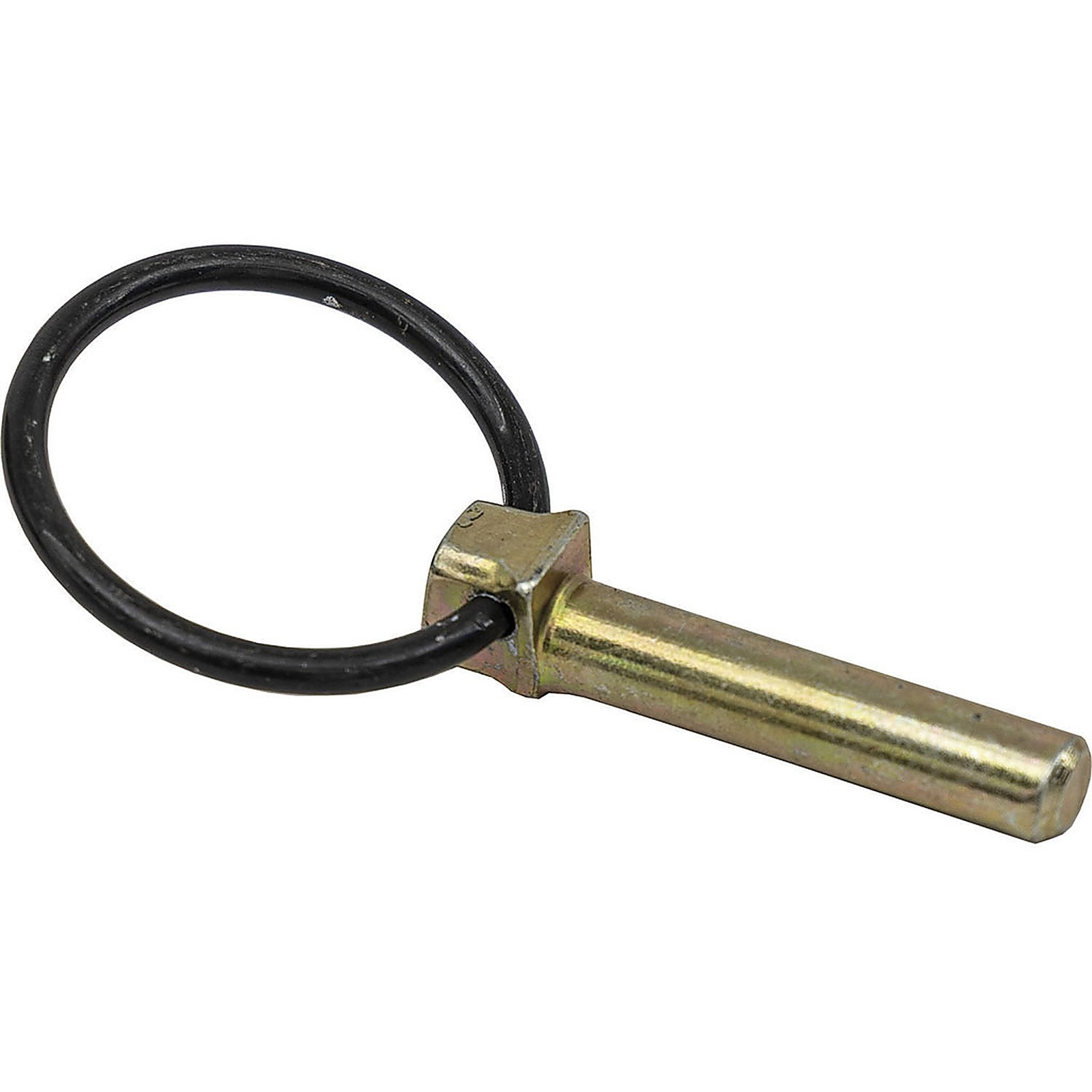 Linch Pin 7/16 Inch Diameter x 1-31/32 Inch Long Yellow with Ring for Trailer