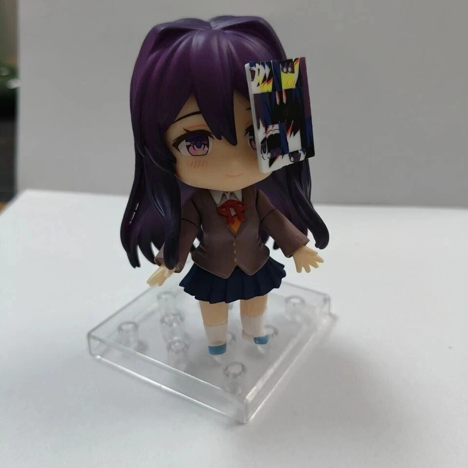 DDLC Doki Doki Literature Club! Yuri Nendoroid 2283 PVC Toy Model Doll