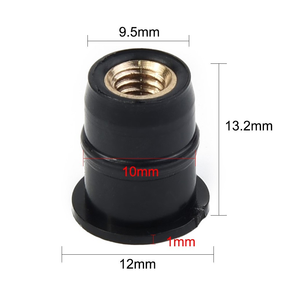 Brand New Windshield Nuts Motorcycle Nuts Easy Installation Motorcycle