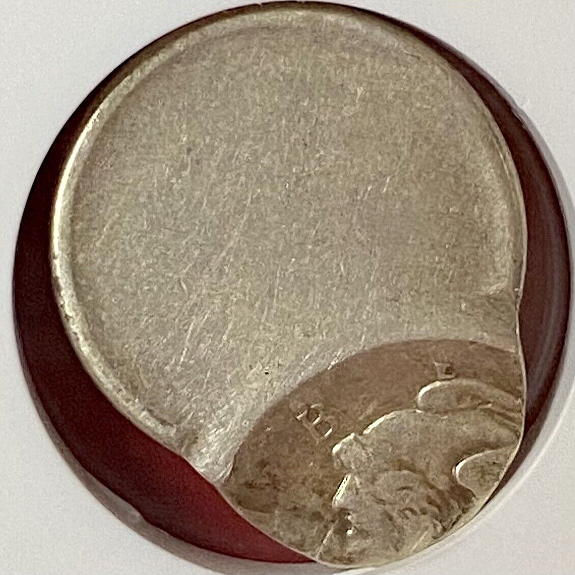 SF MERCURY DIME STRUCK 75% OFF CENTER NGC-53  MINT ERROR!