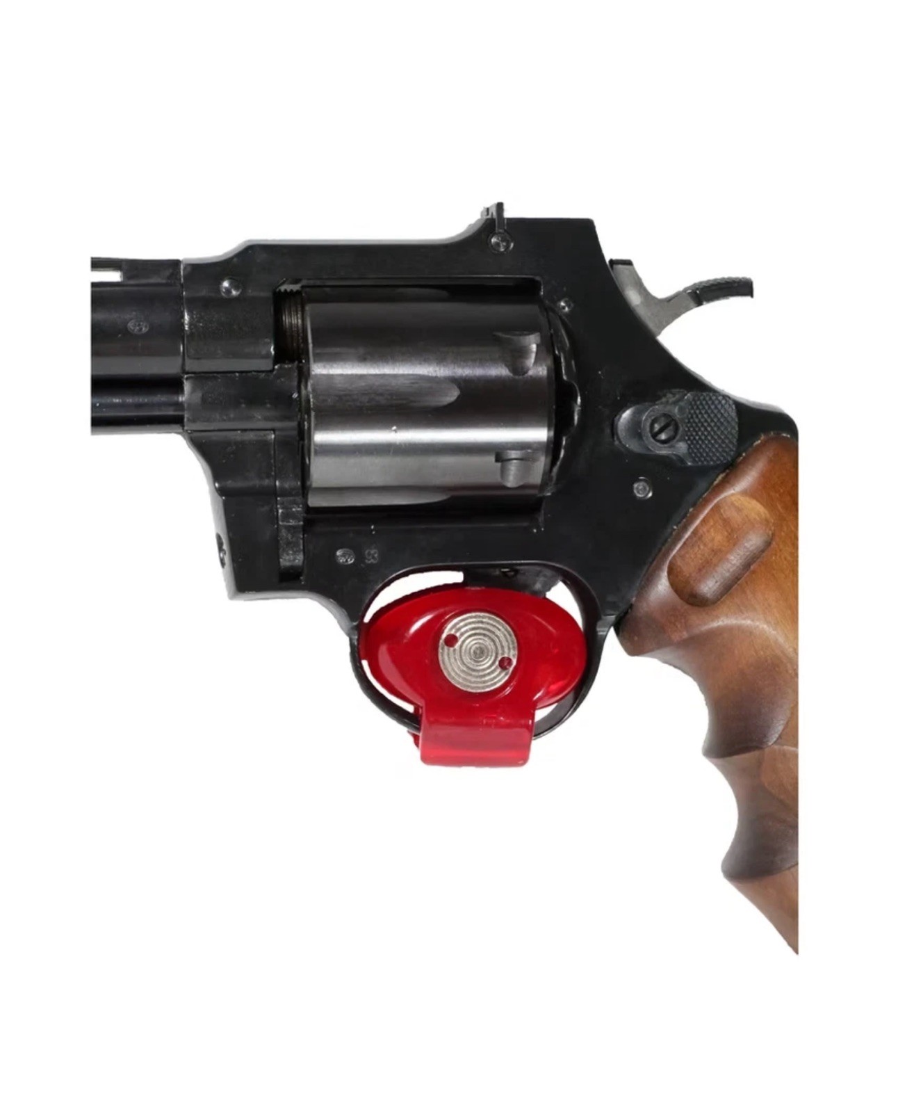 TRIGGER LOCK - Fits Most Handgun, Rifle, Shotgun - RED / FIREARM NOT INCLUDED