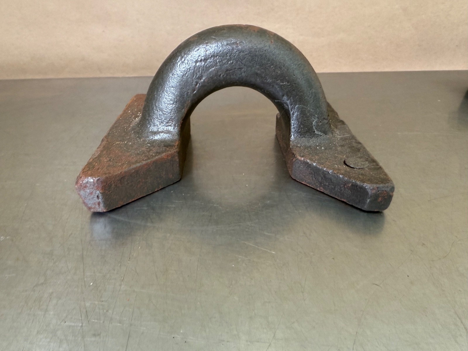 Vintage  Forged ROOFING IRON SEAM BENDING TOOL Tinsmith