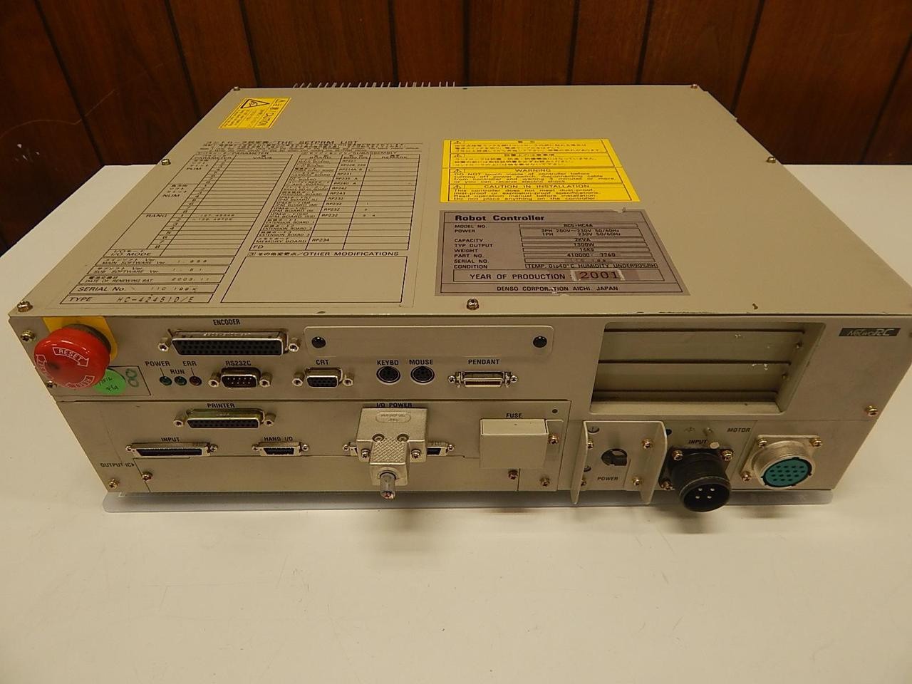 DENSO  RC5-HC4A ROBOT CONTROLLER  T64986