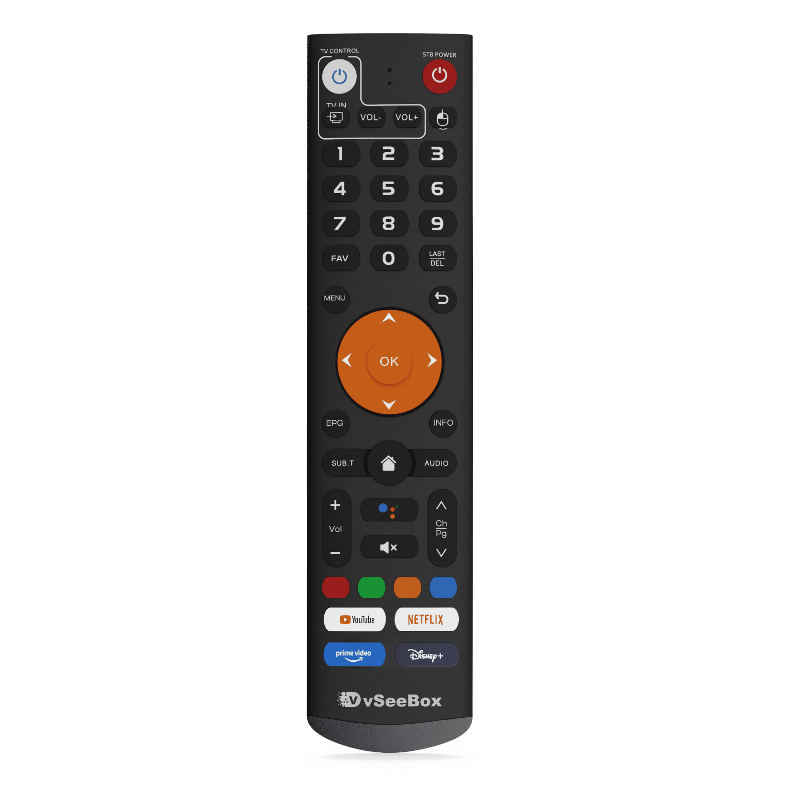 Original vSeeBox V3 Plus Bluetooth & Voice Remote Control for V3 Pro and V3 Plus