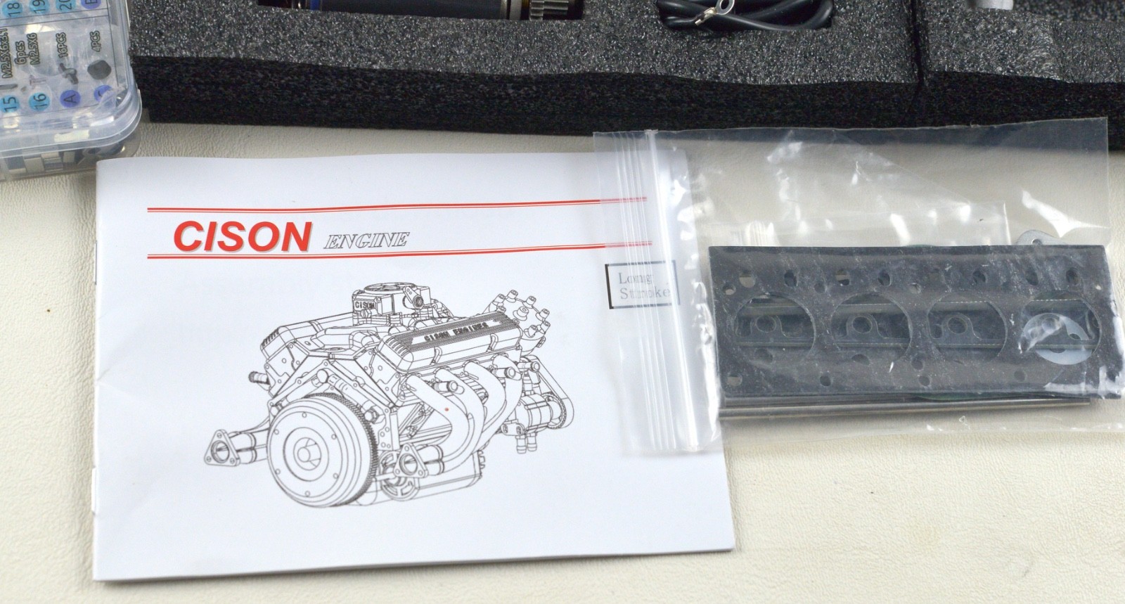 CISON V8 44cc 1/6 SCALE GASOLINE INTERNAL COMBUSTION ENGINE